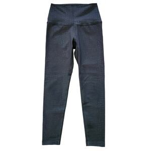 Beyond Yoga Sportflex Embossed Croc Leggings Size XS